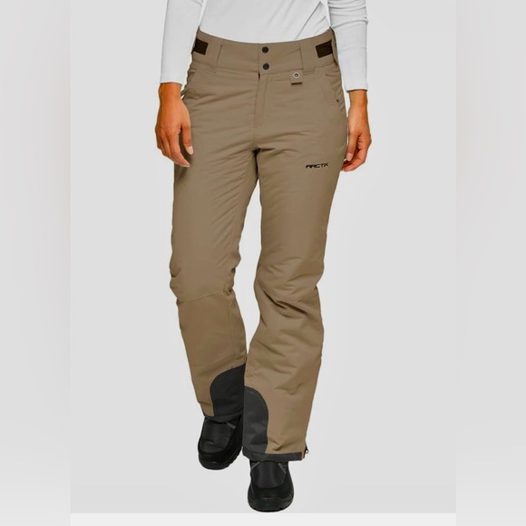 Arctix Pants - ARCTIX Women’s Ski/Snow Pants, Insulated, Khaki, Size XL